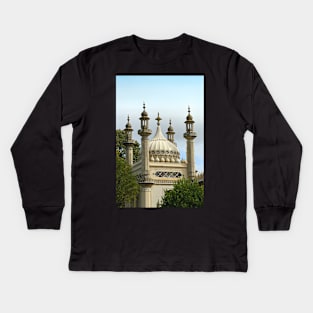 Detail: The Royal Pavilion Brighton England Kids Long Sleeve T-Shirt